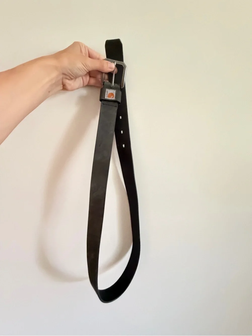 Carhartt Black Leather Men's Work Belt 42